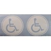 KOTT'S DECAL BRAND 6" HANDICAP LOGO VINYL DECAL STICKER Laptop