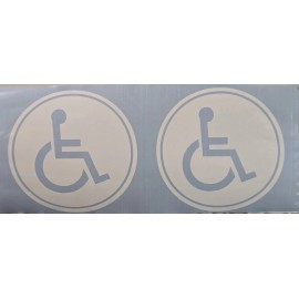 KOTT'S DECAL BRAND 6" HANDICAP LOGO VINYL DECAL STICKER Laptop bumper Window