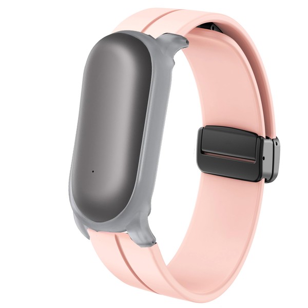 Compatible with Plaud NotePin Bands, Soft Silicone Sport Wristband Replacement