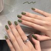 COSMOO Olive Green Nail Polish, 12ml Olive Quick Dry Nail