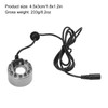 12 Lights Colorful Fog Maker Stainless Steel Water Mist Atomizer