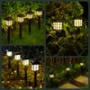 SOLPEX 16 Pack Solar Outdoor Lights, Path Lights, Walkway Lights