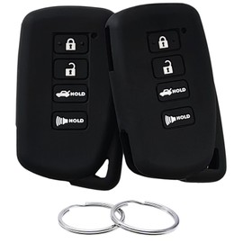 REPROTECTING Silicone Rubber Key Fob Cover Compatible with 2013-2021 Lexus ES300h ES350 GS350 GS450h IS200t IS300 IS350 LX570 NX200t NX300h RC350 RX350 RX450h HYQ14FBA
