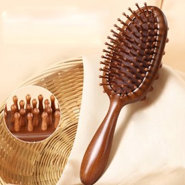 Roinin Scalp Anti-Hair Loss Acupressure Double-Sided Massage Brush / 로이닌 두피 탈모방지 지압 양면 마사지 브러시