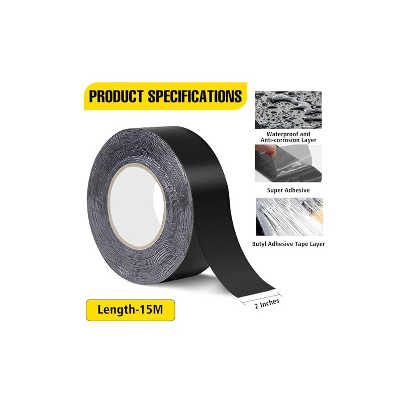Weatherproof Butyl Sealant Joist Tape for Decking