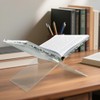 Ranjaner Acrylic Book Stand Clear X-Shaped Holder for Cookbook Reading