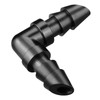 Gardrip Drip Irrigation Elbow Fittings：50 Pieces Barbed Elbow Irrigation Parts