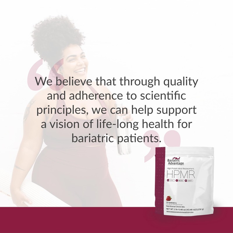 Bariatric Advantage High Protein Meal Replacement Drink Mix, Protein Powder
