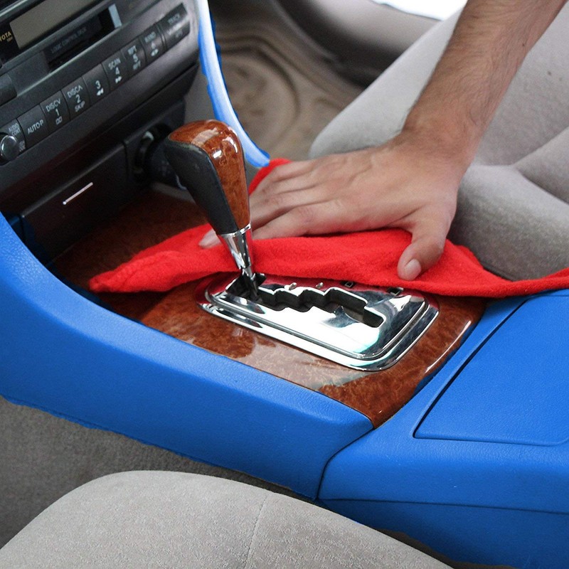 Simpli-Magic Cotton Shop Towels, Commercial Grade, Red, 145 Pack, Size: