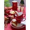 Greengate STWCERAALI3206 Alice Müslischale claret red 14 cm (1 Stück)