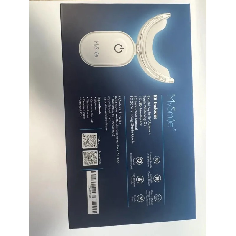 Kit De Blanqueamiento Dental Mysmile Para Dientes Sensibles