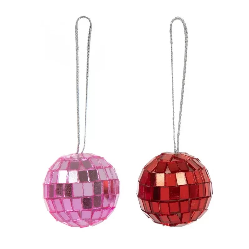Hobby Lobby HL Valentines Decor - Red Pink Disco Ball