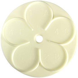 PME 103FF023 JEM Easy Rose Cutter 110 mm, White, 17 x 1 x 22 cm