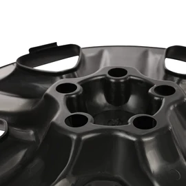 G-PLUS 2PCS Wheel Skins Hub Caps Full Rim Covers 17" Compatible with Toyota RAV4 2006 2007 2008 2009 2010 2011 2012, Auto Tire Replacement Exterior Chrome Wheels Cap Cover with 5 Spoke (Black)