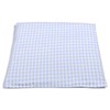 Grain Pillow 24 x 24 cm Organic Fabric Light Blue/White,
