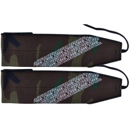 AQF Wrist Wraps Weight Lifting Straps Gym Training Support Strenght Wraps 35" Long, 3" Wide Cotton Mulitcolor (Green Camo)