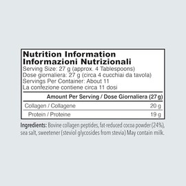 VITAL PROTEINS Vital Proteins Collagen Peptides Powder, Supplement (Type I, III), Cocoa Flavor, Hydrolyzed Collagen, for Skin Hair Nail Joint, Dairy and Gluten Free, 20g per Serving, 297g 1 Pack