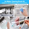 XANGNIER Ice Machine Cleaner Brush Kits,Countertop Ice Maker Cleaning Tools