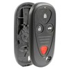 Carcasa y almohadilla para mando a distancia sin llave, compatible