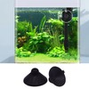 ANMOO Aquarium Suction Cup Clips, 30 Pieces, Black, for Fish