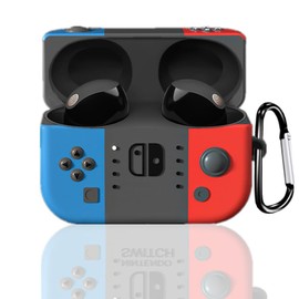 Sony WF-1000XM5 - Funda protectora de silicona suave para Sony WF-1000XM5, a prueba de golpes, Sony WF-1000XM5 Funda para auriculares, carga inalámbrica