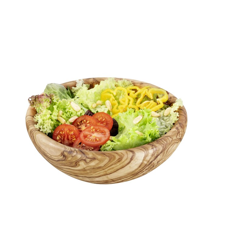APS Bowl – Olive Wood Diameter 15 cm, Height: 6
