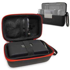 JCHPINE Hard Carrying Case and Silicone Cover Case for DJI Mic 2 Wireless Microphone, Protective Storage Holder for DJI Mic 2 Microphone Accessories (Only Case) (Case for Mic 2)