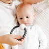 Ryan and Rose Cutie Teether Rattle (Charcoal)