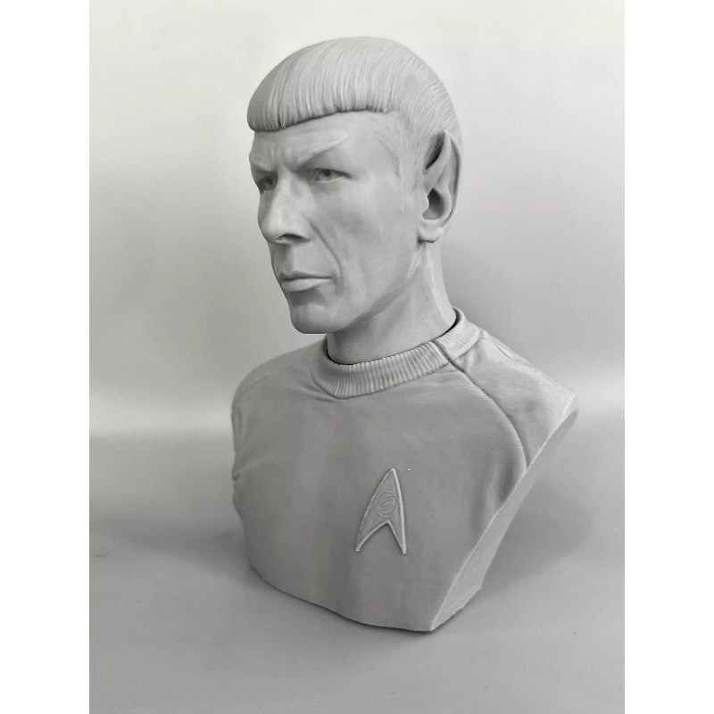 Star Trek The Original Series Spock 3D printed Bust 6.75Inches