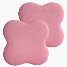 Greaphant Yoga Knee Elbow Mat Set of 2 (Pink)