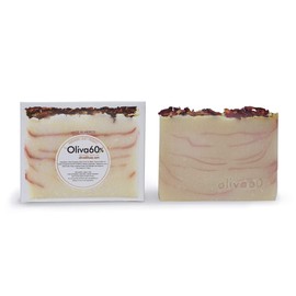 Jabón de oliva (2 piezas) (Rosa silvestre) con extracto de rosas, hidrata y suaviza ti piel.