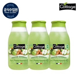 Sugar & Crunch 바디스크럽 슈거 앤 크런치 애플 엑스폴리에이팅 샤워 젤 270ml x 3개 Body Scrub Sugar & Crunch Apple Exfoliating Shower Gel 270ml x 3
