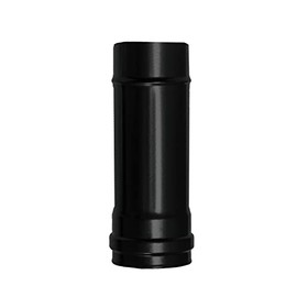 WOLFPACK 22013010 Stove Pipe Pellet Stove Enamelled Steel Diameter 80 mm Length 25 cm Wood Burning Stove High Resistance Multi-Coloured