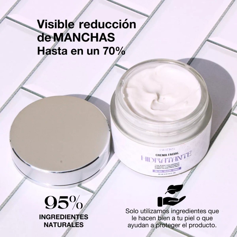 Biotiks Crema Facial Antiedad Con Ácido Hialurónico Y Rosa Mosqueta