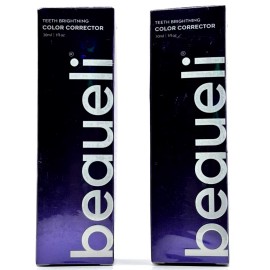 Beaueli Purple Toothpaste for Teeth Whitening. 2 PACK
