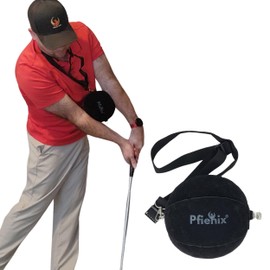 Golf Swing Inflatable Ball Trainer – Inflatable Swing Training Aid for Arm Connection & Posture Correction – Perfect for Full Swing, Chipping & Putting