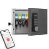 16 Key Lock Box Wall Mount, Smart Key Cabinet, use