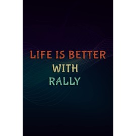 Christmas gifts: Life is Better with Rally Vintage Car Racing Quote: Rally, Gifts for Women, Mom Grandma Sister Best Friend Birthday ... Mothers Day Christmas Gifts for Wome