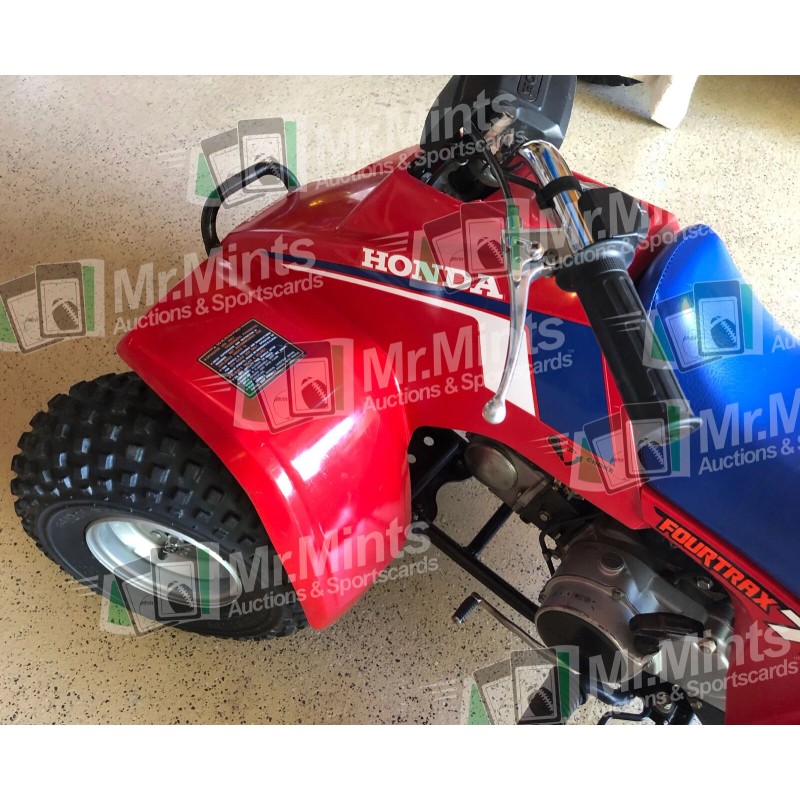 Honda Fourtrax 70 TRX70 - Front Fender Warning Decal Reproduction
