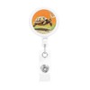 Retractable Badge Holder Reel with Alligator Clip Heavy Duty Badge