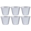 Ragyzity 6pcs Pudding Moulds, Aluminum Muffin Tin Dariole Moulds Egg