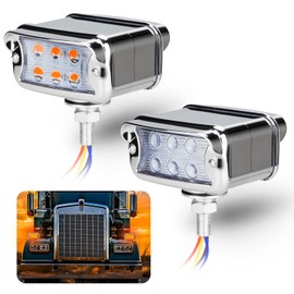 Dual Face Fender Lights for Peterbilt Kenworth Semi Trucks