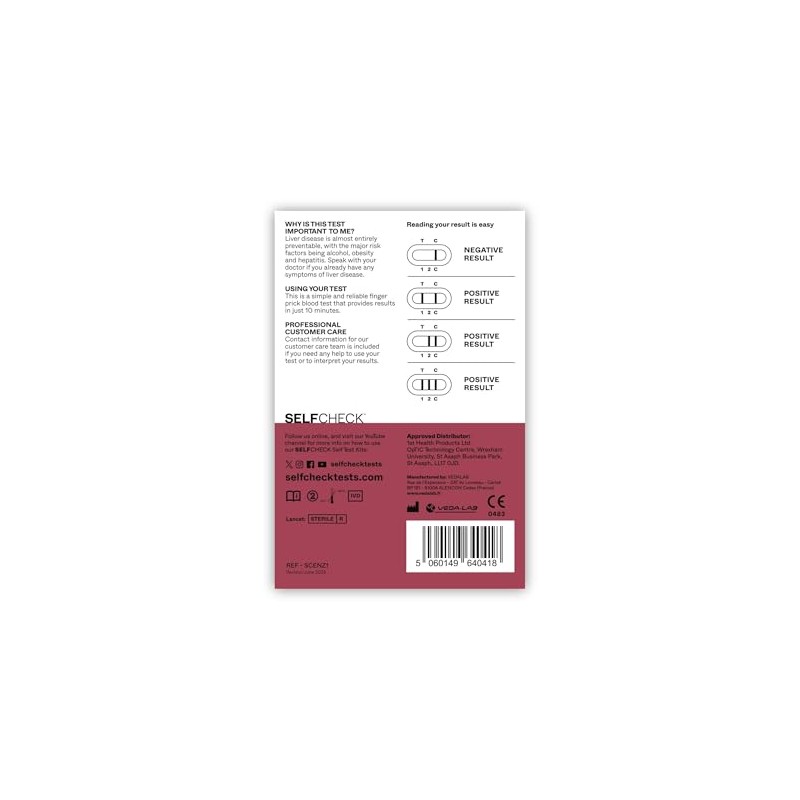 SELFCHECK Liver Health Test