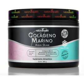 Colagéno Marino Aqua Glam Nad 300 G Natural Health