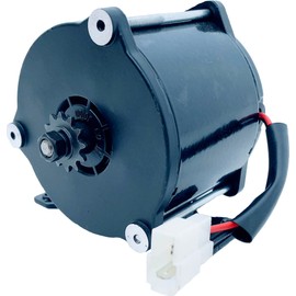 Burromax Motor, 24v 500w 3500 RPM, Electric Neodymium Magnet, for TT250 TT350R Electric Mini Bike, Performance Upgrade, Part #19040