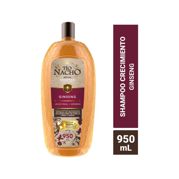 Shampoo Tío Nacho Ginseng Anti Caída 950 Ml