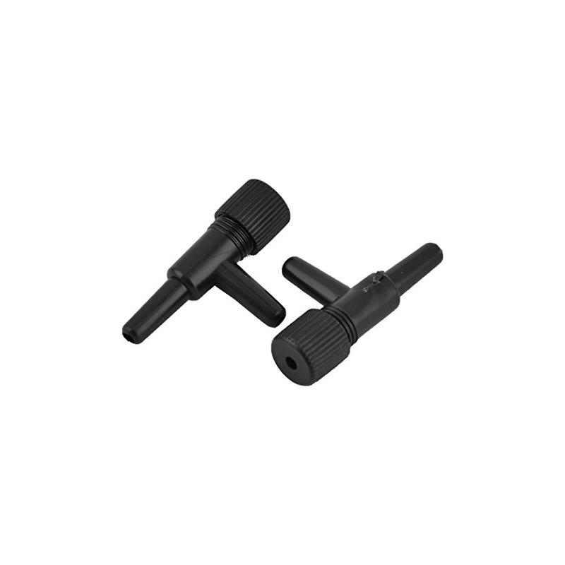 Sourcingmap® Plastic Aquarium 2 Way Design Air Line Tubing Flow