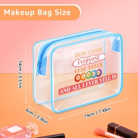 Bingo Lover Gift for Women Clear Makeup Bag Casino Gambling Games Gift Bingo Player Gift Transparent Cosmetic Bag Bingo Birthday Party Gifts for Sister Casino Lovers Gift Christmas Birthday Gift