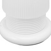 4 Pack White Adjustable Furniture Riser, ABS Adjustable Bed Furniture