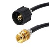 Hiland HLDS032-ADH 10' Propane Tank Adap TER Hose, Black